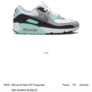 Women's Nike Air Max 90, Turquoise